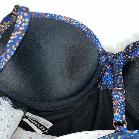 🆕 NWOT Miraclesuit Bette One Piece in Thebes Slimming Size 10 - Picture 11 of 14